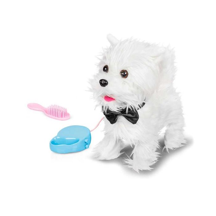 Cão a pilhas Com Trela