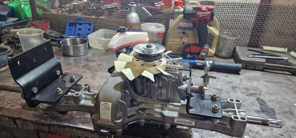 Regeneracja skrzynia traktorek kosiarka hydro Tuff Torq k46 automat