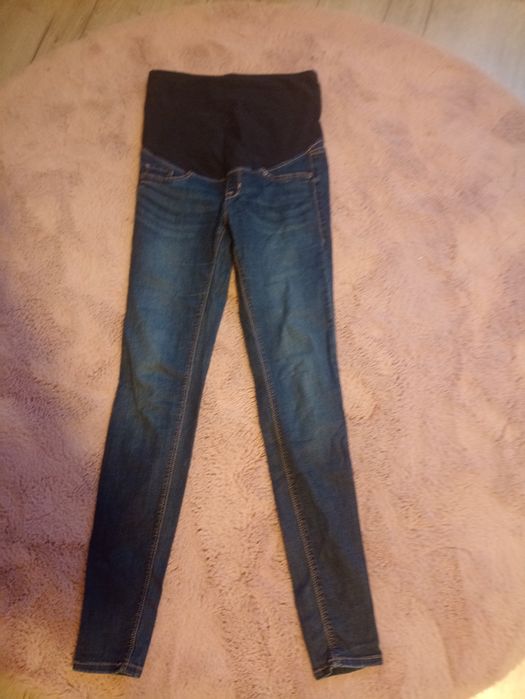 Spodnie ciążowe rurki skiny 36