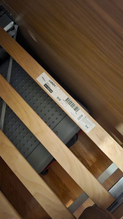 Cama de casal 140x200 ikea Malm + colchão Abygda