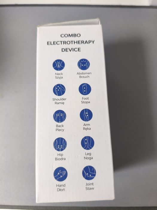 Elektrostymulator mięśni i nerwów TENS EMS MASAŻ 60 programów ALPHA MASAŻER - (bez elektrod)