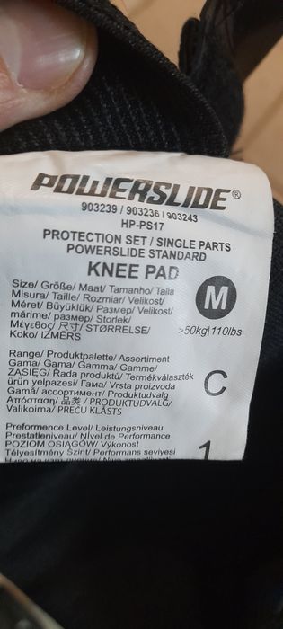Захист для роликів Powerslide 903239 Standard Tri-Pack Men  комплект