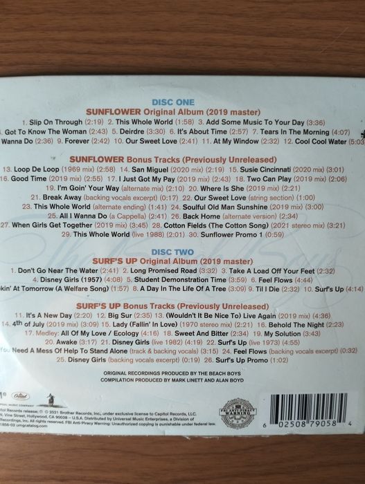 CD duplo The Beach Boys