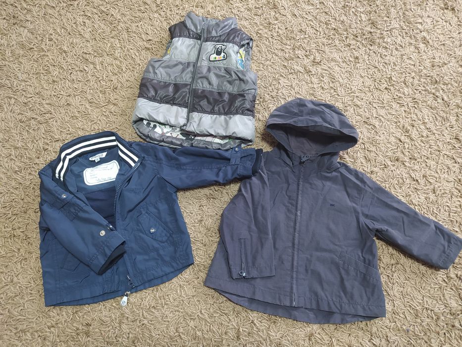 Куртка, вітрівка, жилетка для хлопчика