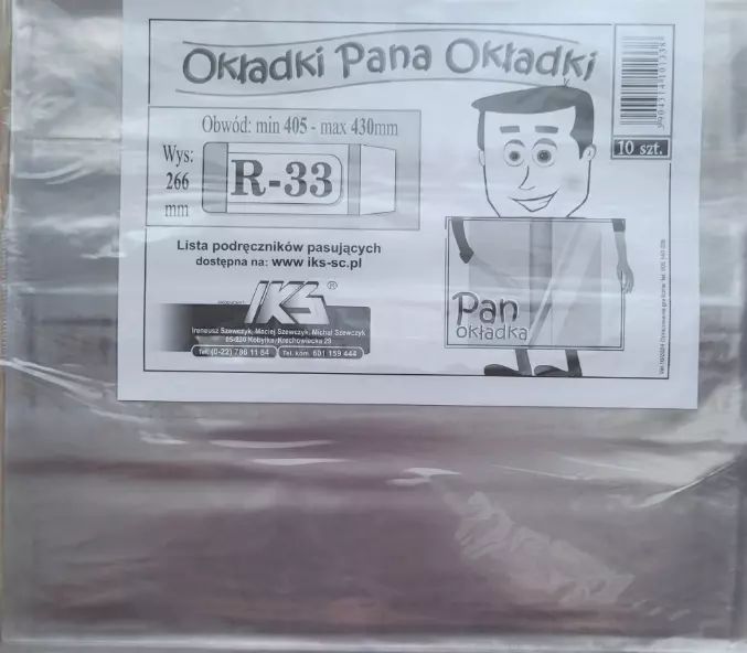 Okładka Książkowa Regulowana. Iks. Nowy Produkt