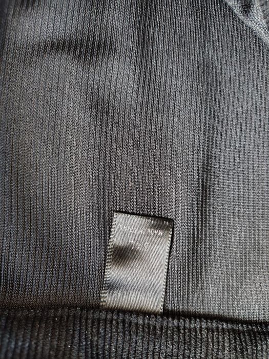 Czarna sukienka z odcinanym pasem rozpinany przód rozmiar 3XL SHEIN