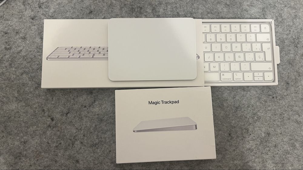 Apple Magic Keyboard e Apple trackpad445293599832811521