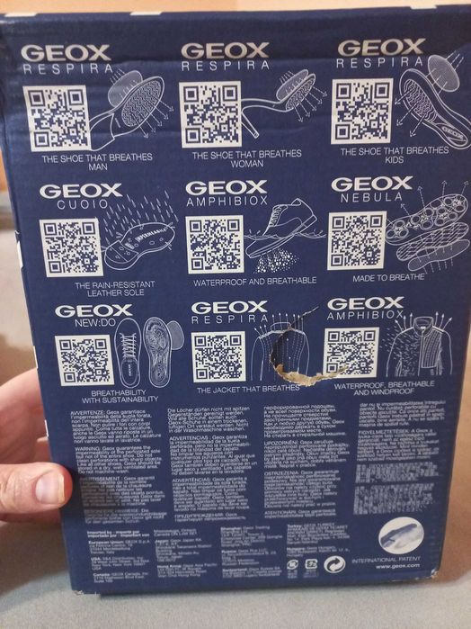 GEOX Високі кеди 31 р