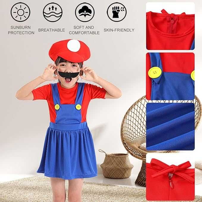 786 Kostium Luigi Super Mario Shengruili r. L
