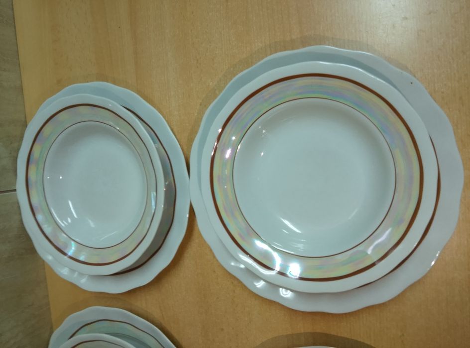Serwis obiadowy na 6 osób Karolina stara porcelana PRL