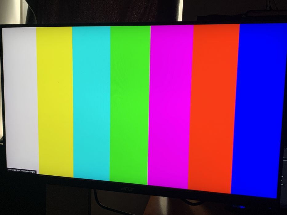 Монітор на кронштейні. 24" 75 Hz