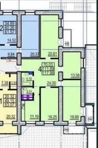 ‼️ЖК ОВИС‼️Лучшая цена! 4-комн.кв-ра 128м2 Видовая! Центр Клочковская