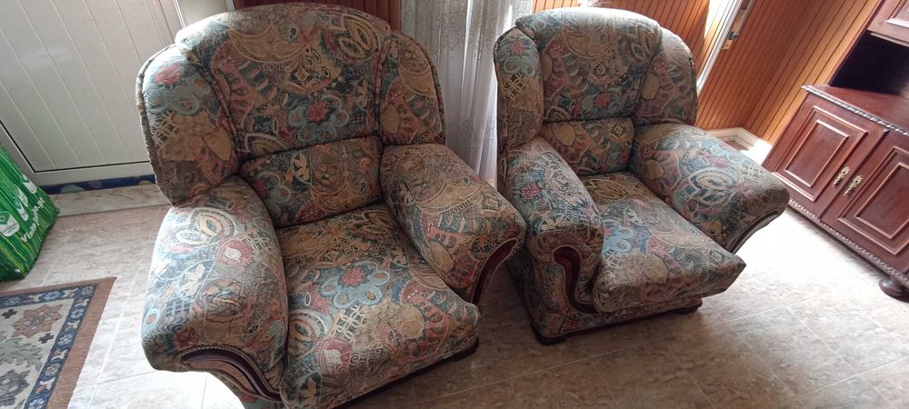 Conjunto de 3 Sofás de sala de jantar