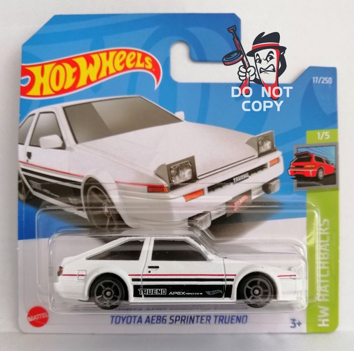 Hot wheels Toyota Ae86 Sprinter Trueno