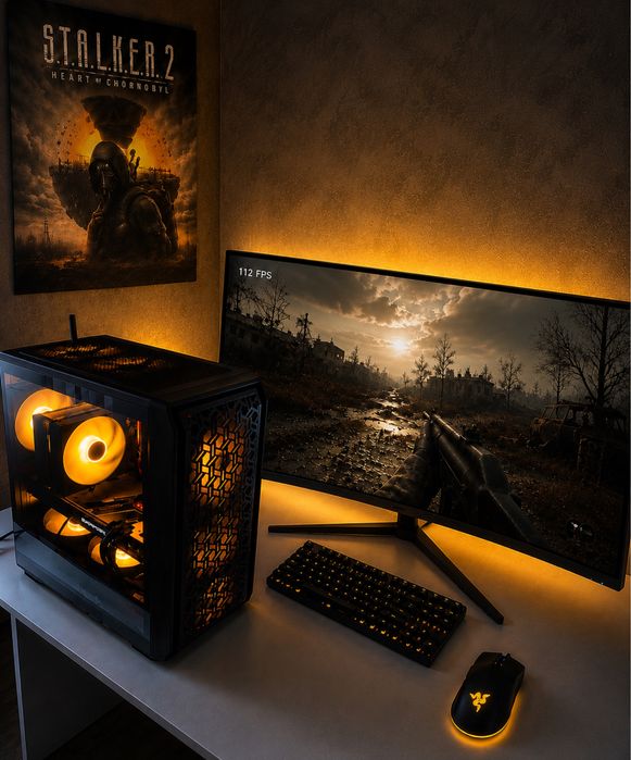 Ігровий  компьютер | DDR4 32Gb | RX 5700 XT Nitro+ 8Gb | E5 2690 V4 14 ядер 28 | SSD NMVe m2 500 + 1 Tb