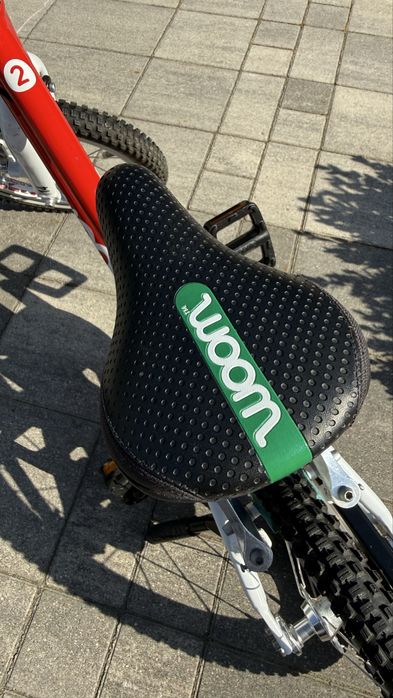 Woom 2 czerwony stan bardzo dobry