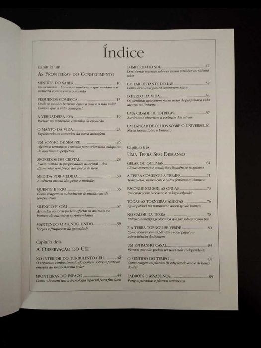 Livro "Sabia Que?" 1991 - 1° Edição