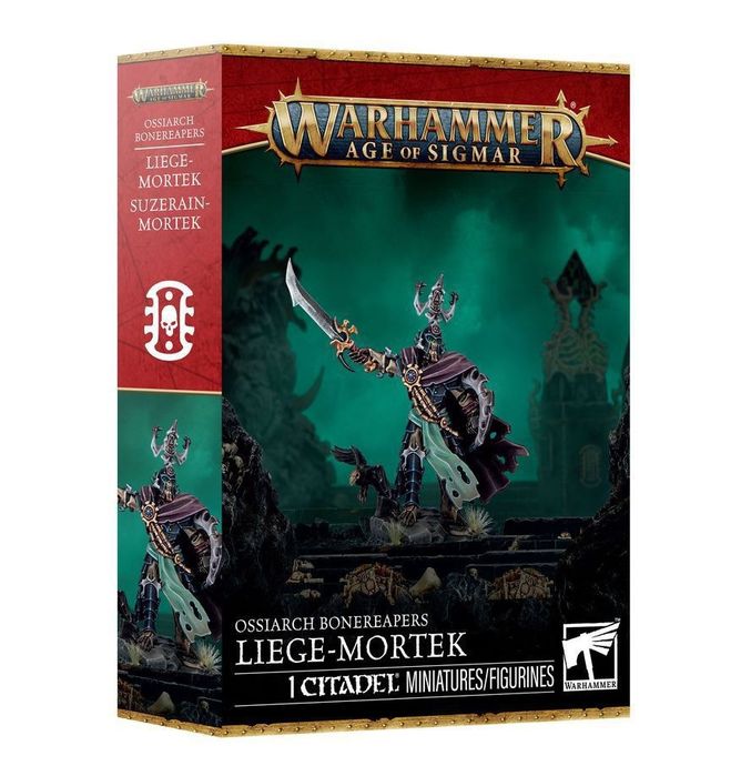 Ossiarch Bonereapers Liege Mortek Warhammer Age of Sigmar Nowy
