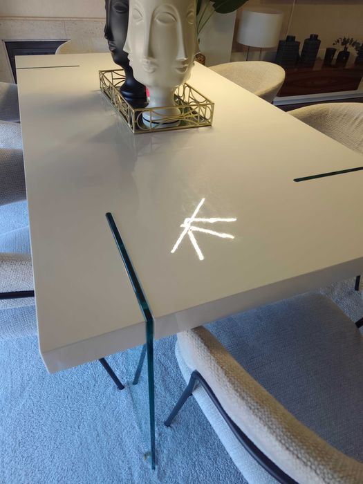 Mesa jantar lacada