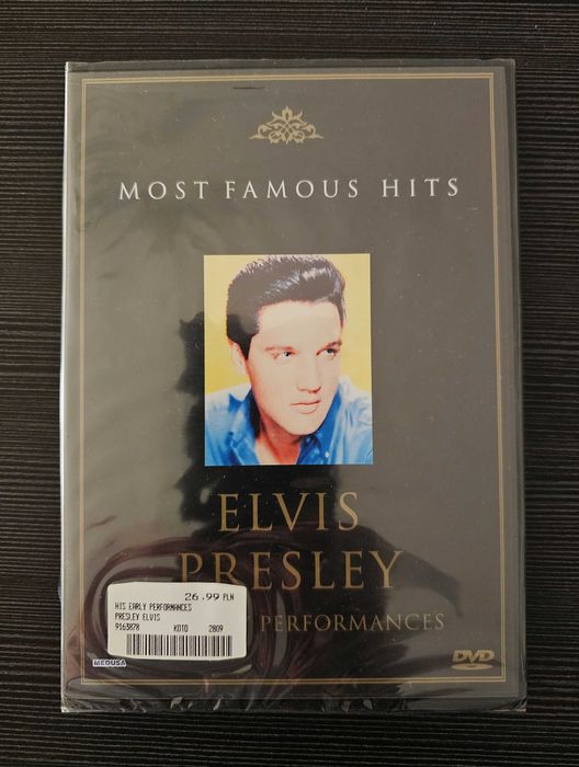 Elvis Presley His Early Performances / Most Famous Hits DVD