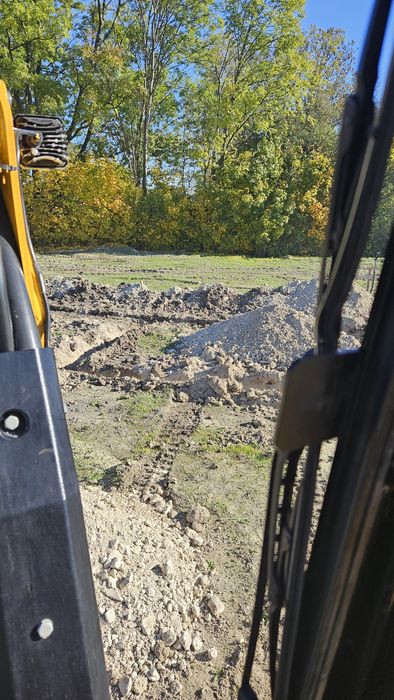 Usługi minikoparką
