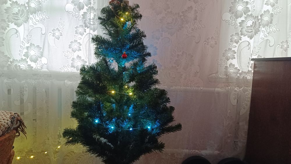 Гирлянда(разноцветная) 5м. От приложения или пульта