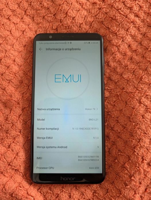 Honor 7x dobry stan 64gb