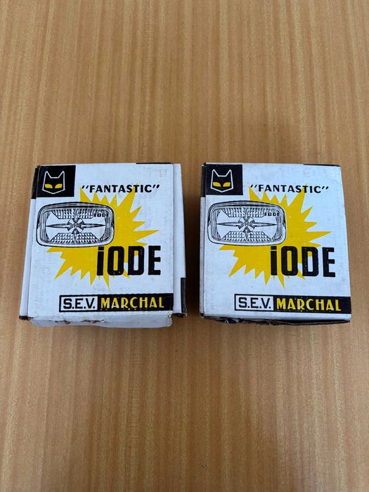 Lote de Faróis Vintage S.E.V. MARCHAL Fantastic Iode (1969 - NOS)