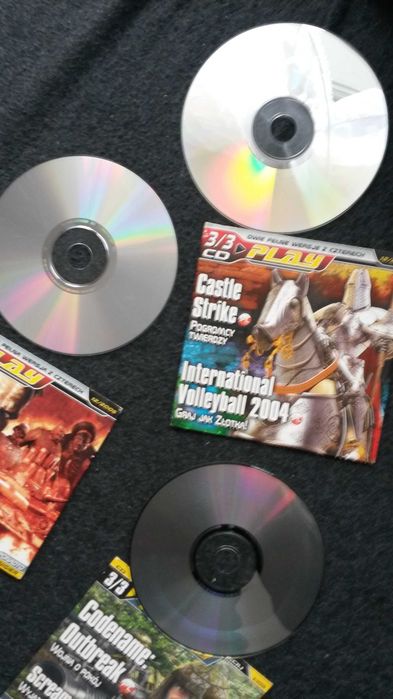 Gra komputerowe różne roczniki zestawy Play dodatki Sonic Painkiller