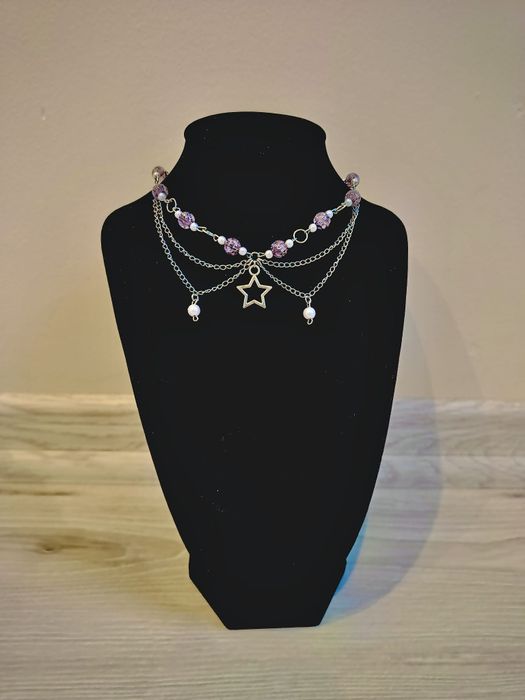 Ręcznie wykonany naszyjnik