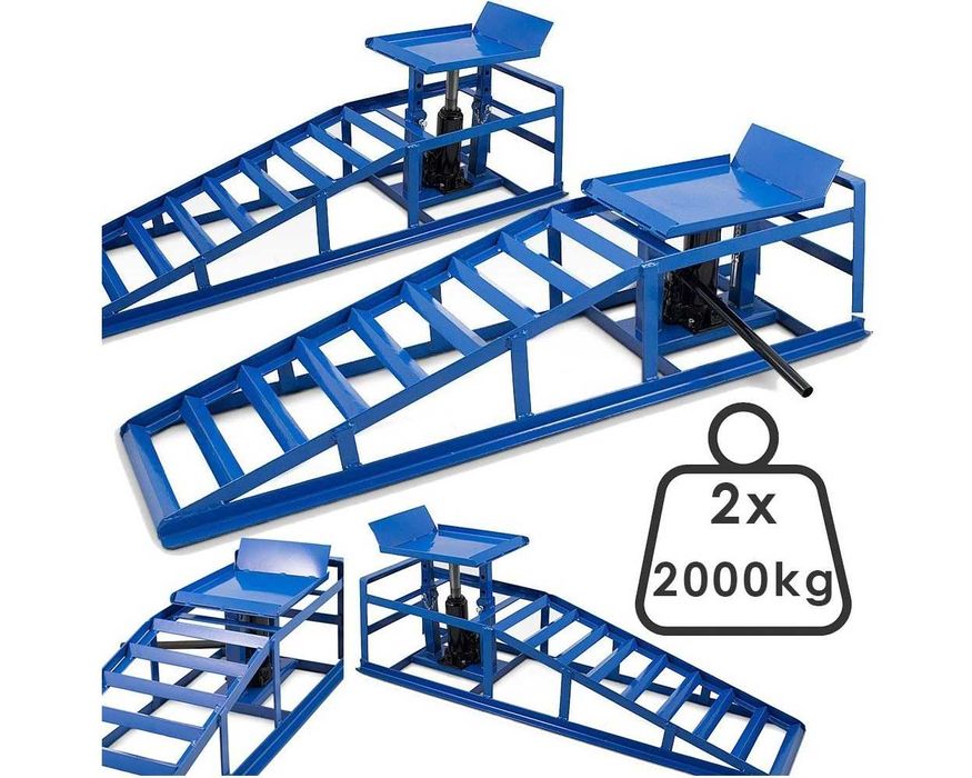 Rampa z podnośnikiem hydraulicznym - 2000 kg (kpl) - zastępuje KANAŁ