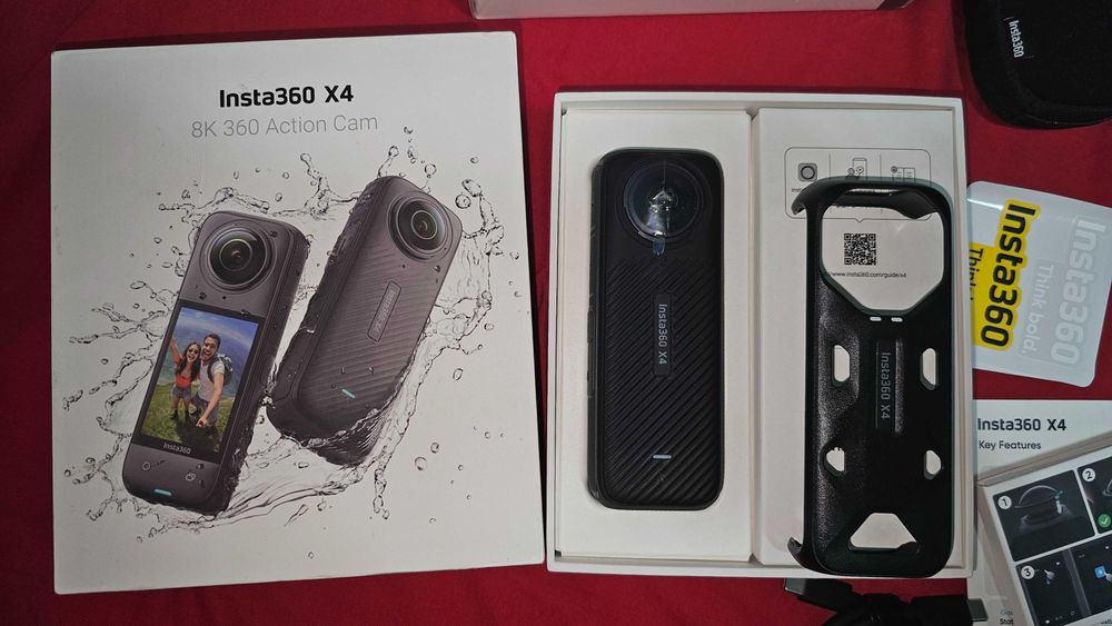 Insta360 X4 Camera 360 8K + Invisible Dive Case Selada