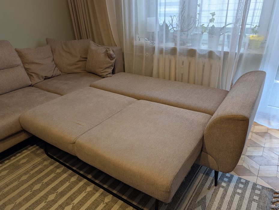 Narożnik z funkcją spania