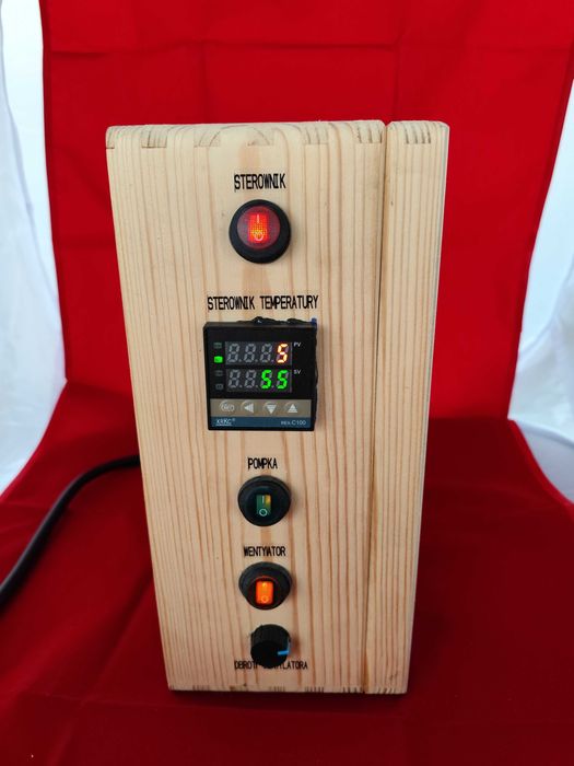 Profesjonalny sterownik temperatury do wędzarni elektrycznej Rex c-100