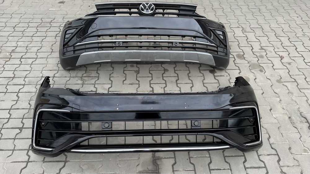 Vw Tiguan lift 2021-2025 rline бампер передній