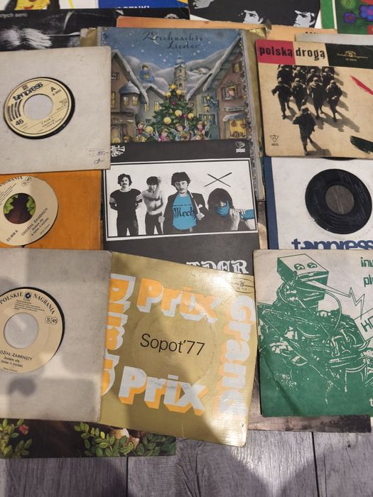 Stare płyty PRL .