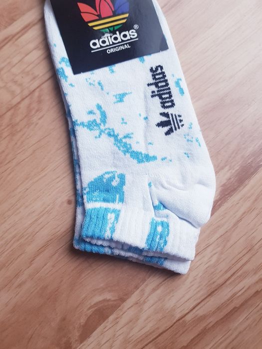 Nowe bawełniane skarpety damskie marki Adidas Original rozmiar 36/41.