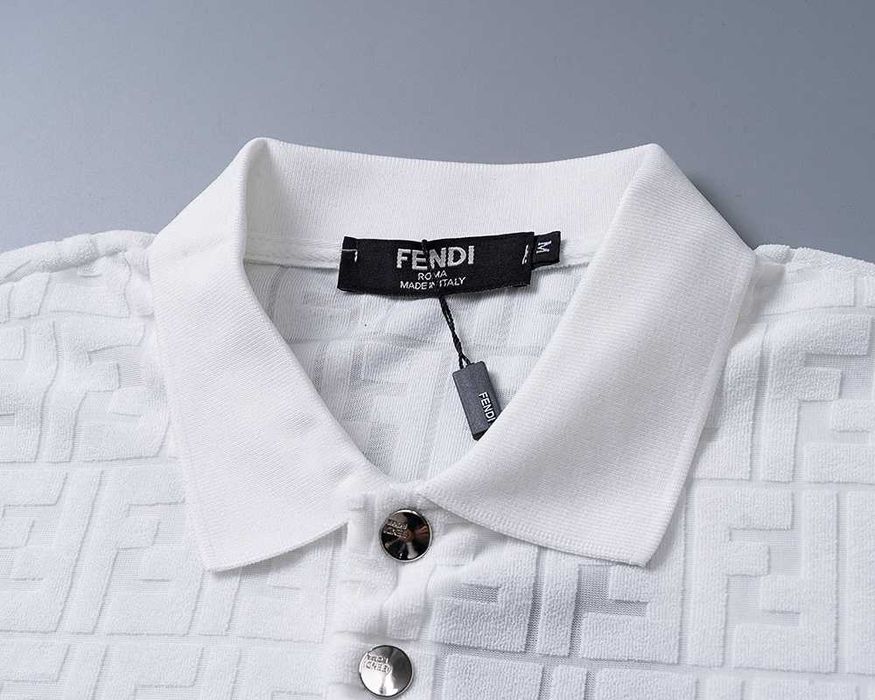 Fendi FF jacquard knitted Polo e Calções