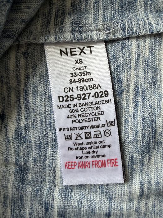 Nowa NEXT Supply XS  Koszulka męska w ananasy Regular Fit XS