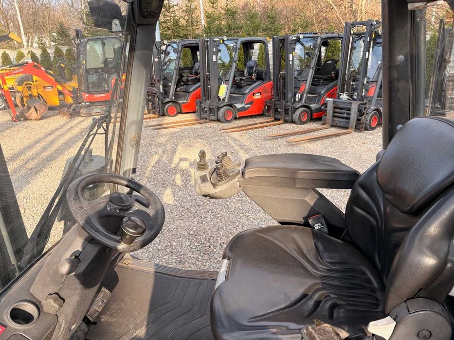 Wózek widłowy LINDE H 30 diesel  rok 2011 wolny skok triplex 4,8 m