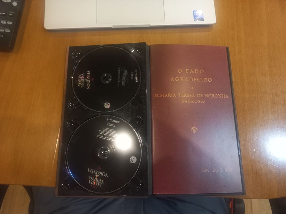 4 CD + Livro documentário de Maria Teresa de Noronha