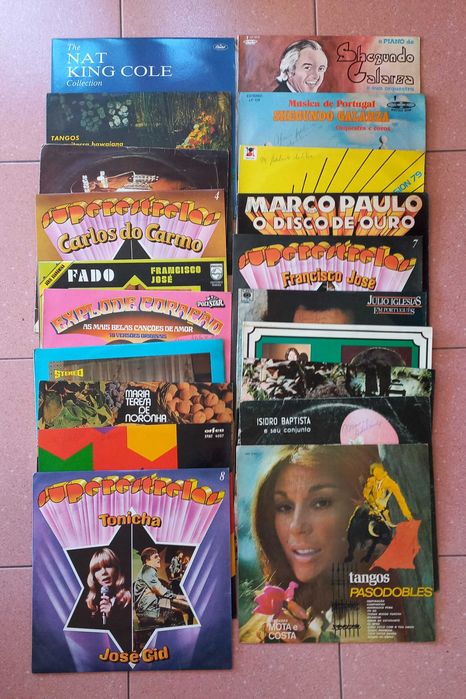 Disco de Vinil de 33 Rotaçoes-Anos 60