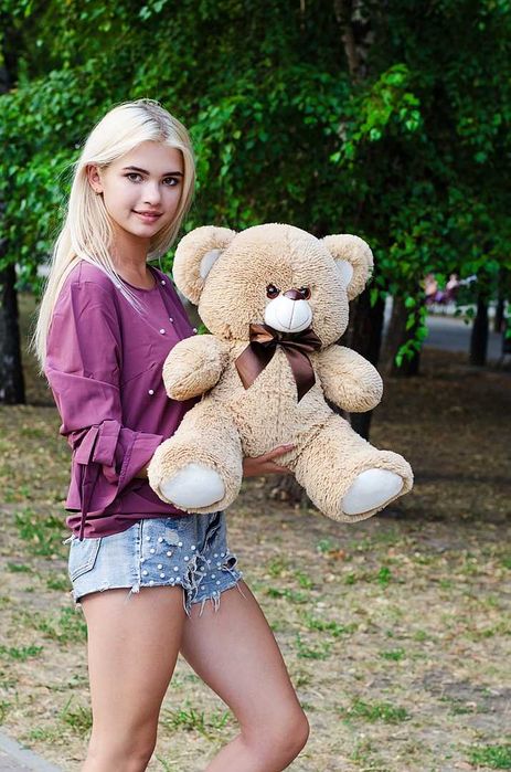 Плюшевий ведмедик Томмі 75 см!