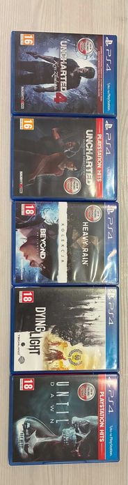 Zestaw 6 gier na Playstation 4