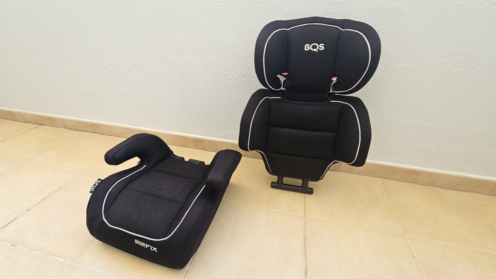 Cadeiras Auto BQS (Grupo 2/3) com Sistema ISOFIX - Ótimo Estado