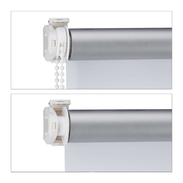 Roleta okienna termoizolacyjna biała 80 cm x 160 cm Relalaxdays