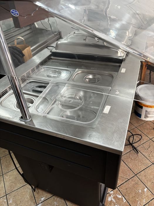 Vitrine rechaud restaurante (para manutencao)