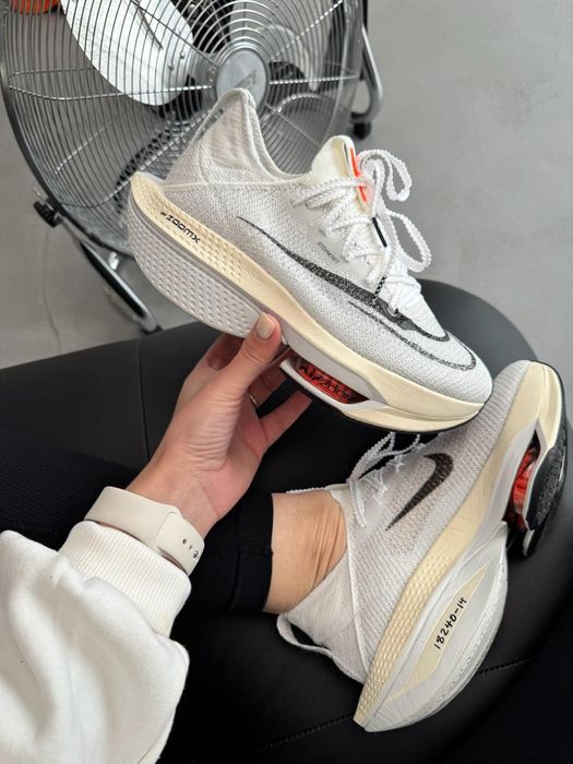 Кросівки Кроссовки Nike Air Zoom Alphafly Next 2 White Белый Білий Кросовки Демісезон