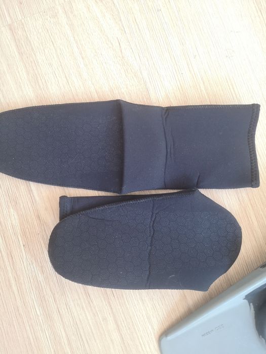 Fato de mergulho com barbatanas