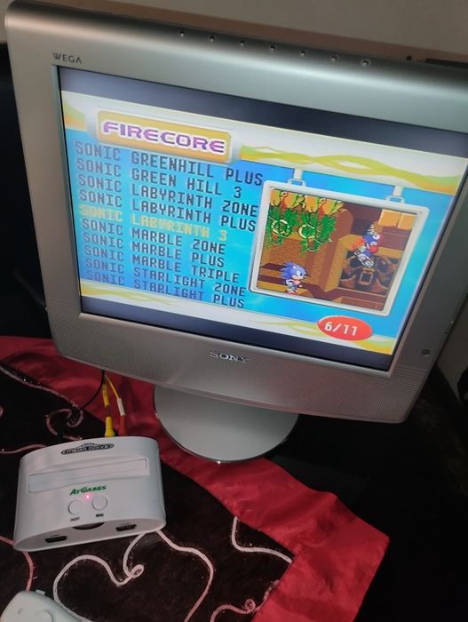 Consola mega drive atgames